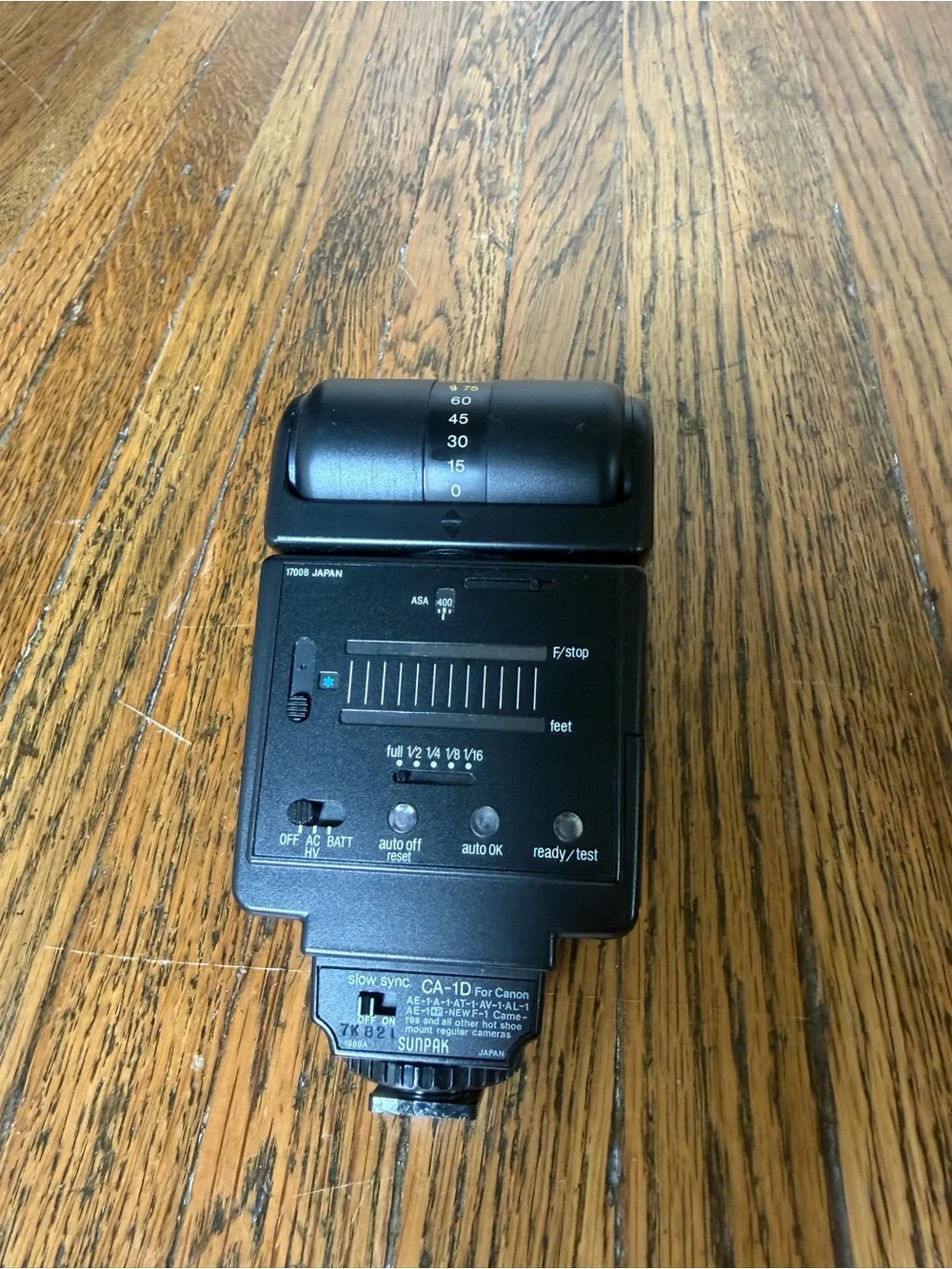 Auto 422D Flash - Black